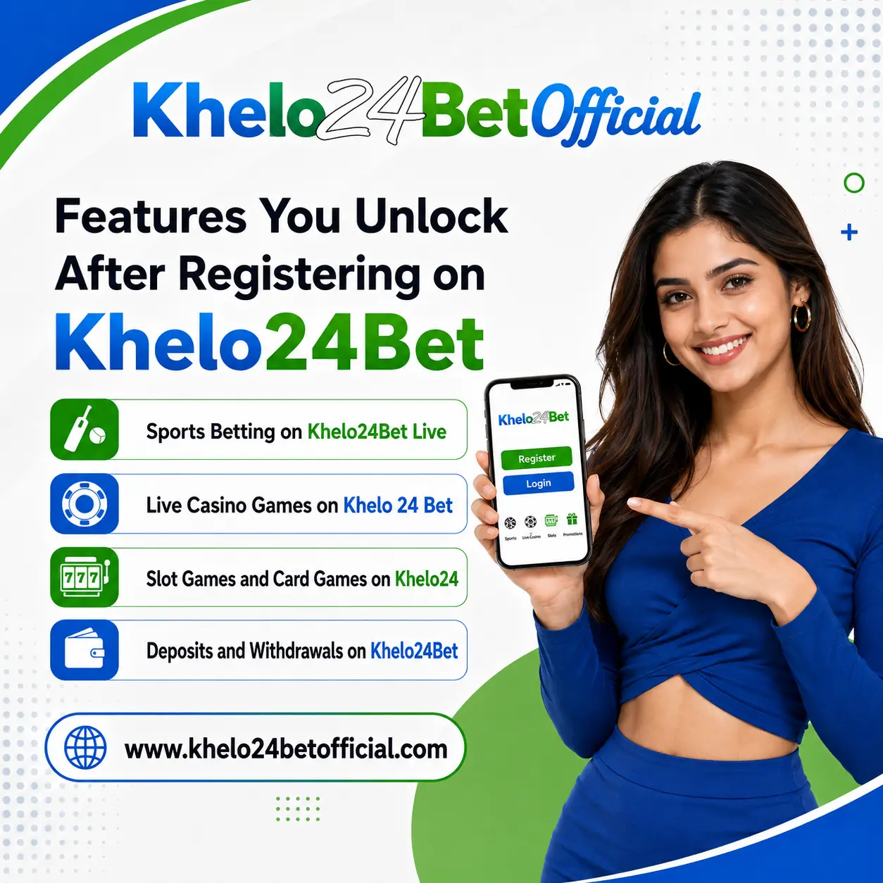 Features You Unlock After Registering on Khelo24Bet