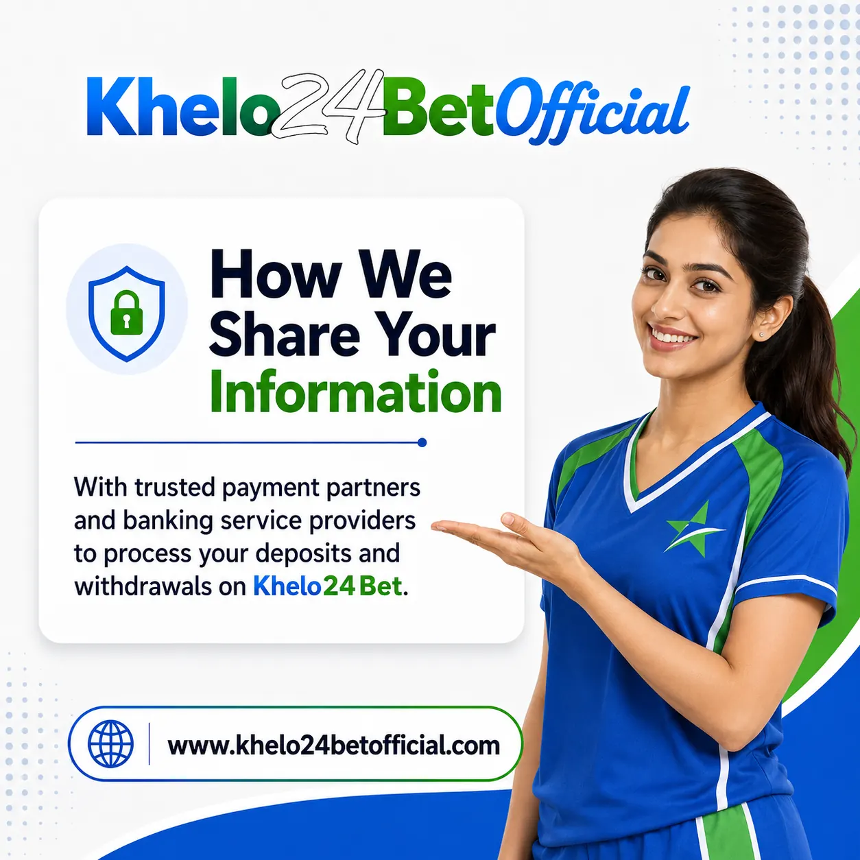 How Khelo24Bet shares your information