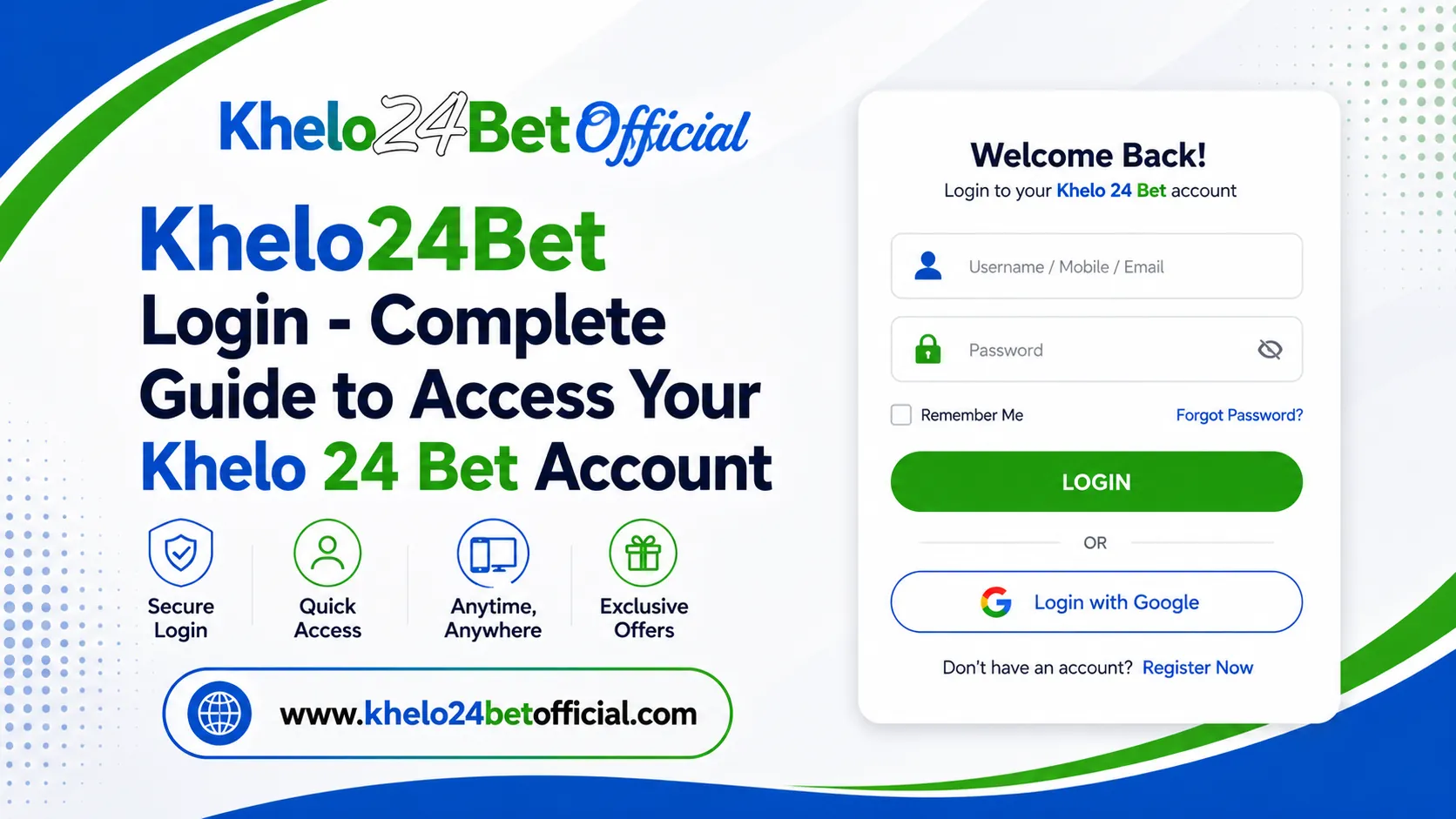 Khelo24Bet Login Complete Guide to Access Your Khelo 24 Bet Account