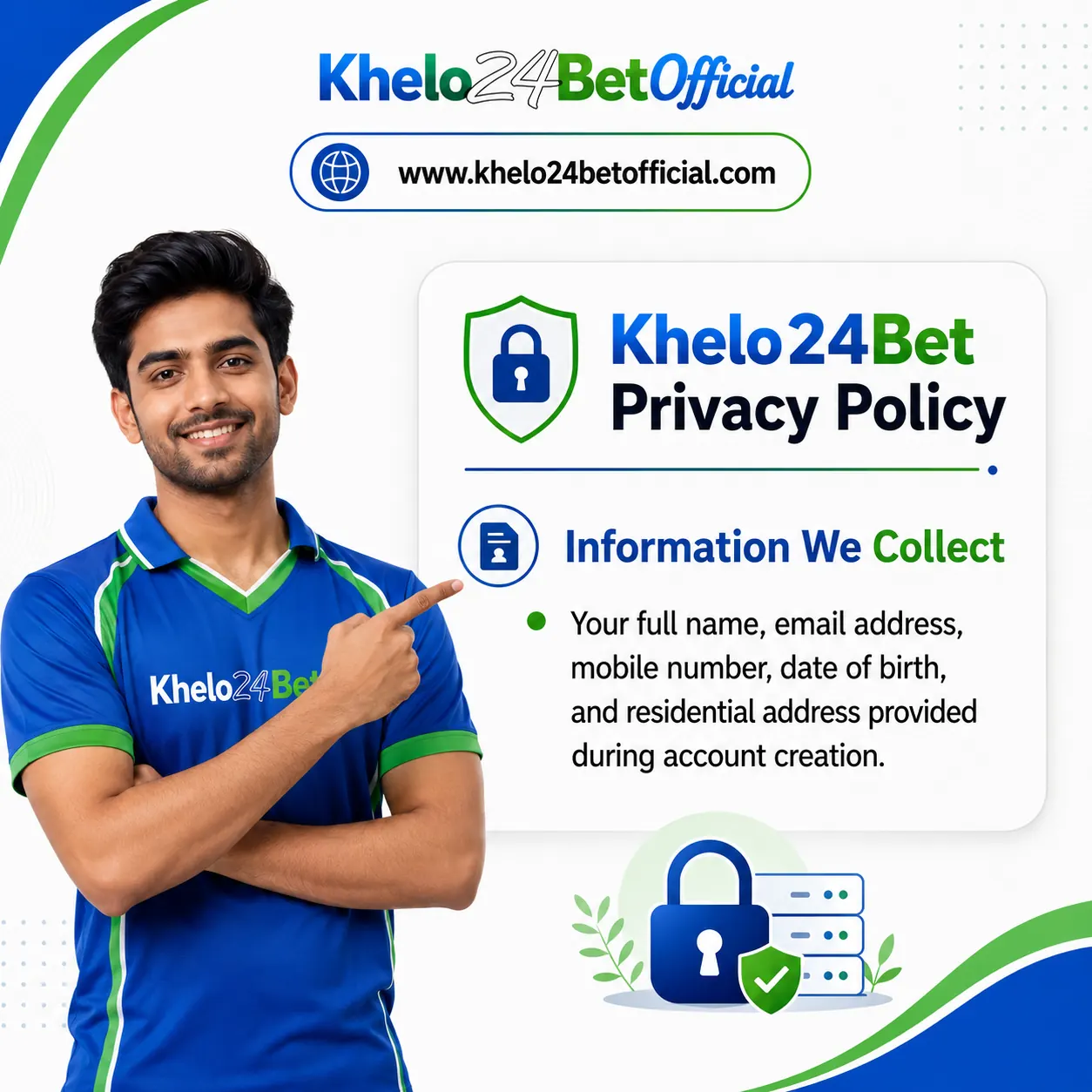 Information Khelo24Bet collects