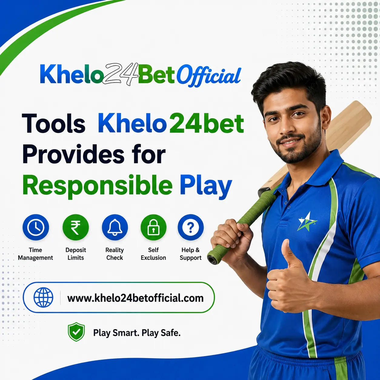 Tools Khelo24bet provides for responsible play
