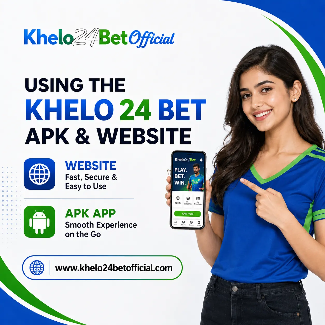 Using the Khelo 24 Bet APK and website